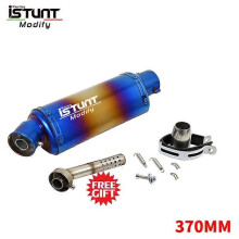 38-51MM Universal Motorcykel iSTUNT Avgasdämpare DB Killer Escape Moto Rör Motorcykel 100cc-1000cc