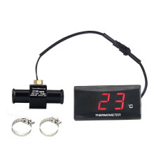 KOSO Motorcykel Vattentemperatur Minimätare För XMAX250 300 NMAX CB 400 CB500X Sensor Vattentemperaturadapter