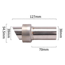 54,5 mm universal motorcykel avgasrör ljuddämpare escape moto buller ljuddämpare rostfritt stål DB killer