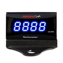 Mini RPM KOSO Varvräknare Digital Fyrkantig Display LCD Motorvarvräknare För Honda XMAX CB500X Motorcykel