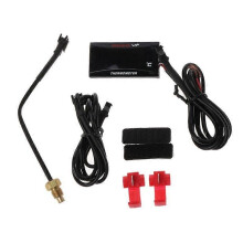 Universell motorcykel LCD digital termometer instrument vattentemperatur trippmätare för KOSO Racing