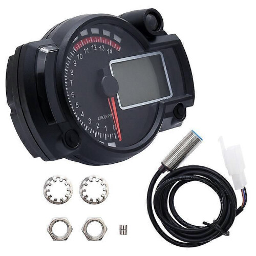 Νέο ψηφιακό οδόμετρο, ταχύμετρο RX2N KOSO LCD, Universal Motorcycle 299KM/