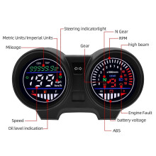 För Brasilien TITAN 150 Honda CG150 Fan150 Universell motorcykelhastighetsmätare för Titan digital panel