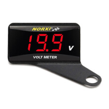 KOSO motorfiets digitale voltmeter voor NVX NMAX TMAX XMAX 300 LED mini 6V 12V elektromobiele elektriciteit