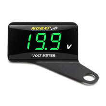 KOSO motorfiets digitale voltmeter voor NVX NMAX TMAX XMAX 300 LED mini 6V 12V elektromobiele elektriciteit