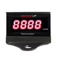 Mini RPM KOSO Varvräknare Digital Fyrkantig Display LCD Motorvarvräknare För Honda XMAX CB500X Motorcykel