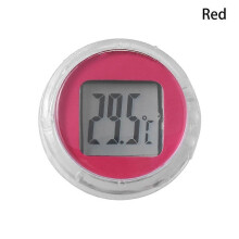 1 st vattentät självhäftande motorcykel mini motorcykel digital Celsius termometer montering digital