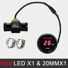 Koso Rund Vattentemperaturmätare För Yamaha NMAX TMAX XMAX Digital Motorcykel Vattentemperaturmätare