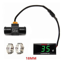 KOSO Motorcykel Vattentemperatur Minimätare för CB500X XMAX250 300 NMAX CB 400 Sensor Vattentemperaturadapter
