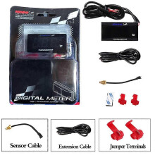 12V Motorcykel KOSO Mini Digital Meter Volt Meter Volt Meter Honda Kawasaki Suzuki Yamaha Xmax 300 Vatten