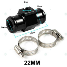 16mm/18mm/22mm CNC Aluminium KOSO Termometerkontaktsatser Adapter Sensorkontakt Kylarrör för Yamaha