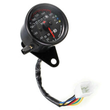 Tachimetro universale per motocicletta, luce LED a due colori, contachilometri, indicatore di velocità,