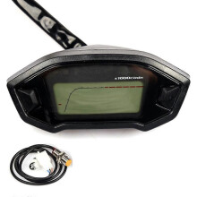 Tachimetro digitale LCD per moto da 12 V per Honda Grom 125 MSX125 contachilometri impermeabile Velocimetro