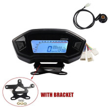 Tachimetro digitale LCD per moto da 12 V per Honda Grom 125 MSX125 contachilometri impermeabile Velocimetro