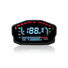 Moottoripyörän digitaalinen digitaalinen kojelauta Honda Ducati Kawasaki Suzuki Universal LED LCD -nopeusmittarille