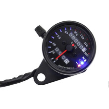 Tachimetro per motocicletta classico e delicato, contachilometri per motocicletta da 12 V con marcia