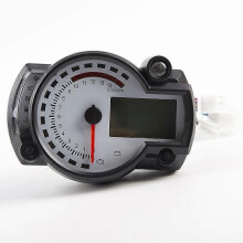 KOSO RX2N Contagiri Contachilometri Digitale LCD per Motocicletta Tachimetro Regolabile Max 299KM/H