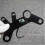 Accessoires de moto modifiés rétro CG125 JH70, ensemble d'instruments, support de vitesse, assemblage 1