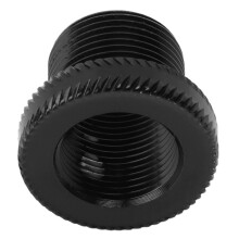 Adaptador de filtro de aceite negro de 19 mm de 5/8-24 a M14x1L