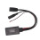 Cable AUX BT de 10 pines con micrófono 150cm E46 99-06 Negro 12