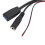 Cable AUX BT de 10 pines con micrófono 150cm E46 99-06 Negro 5