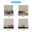 444 piezas Mol Kit multicolor 196 átomos 235x170x35mm 7
