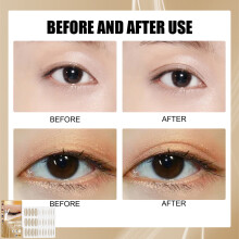 Tiras para párpados para ojos sin pliegue 8.5x4.5cm Transparente