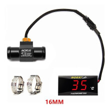 Koso Accessories Mini Norxi Meter per la temperatura dell'acqua per XMAX250 300 NMAX CB 400 CB500X Sensori