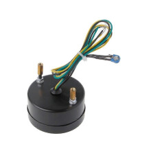 2" 52 mm universal bil motorcykel bränslenivå trippmätare 8 LED-ljus display 12V balaklava ~ 25406