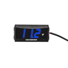 12v 24v 36v 48v 60v 72v 80v Mini Digital Voltmeter Elmotorcykel Cykel LED-Display Voltmeter