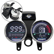 Tachimetro digitale universale per motocicletta, cruscotto per Suzuki GN 125, supporto per contagiri,