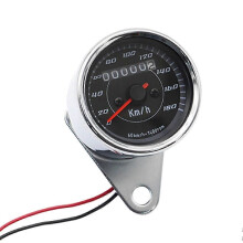 Contachilometri per moto popolare Design delicato Tachimetro per moto retroilluminato a LED da 12 V