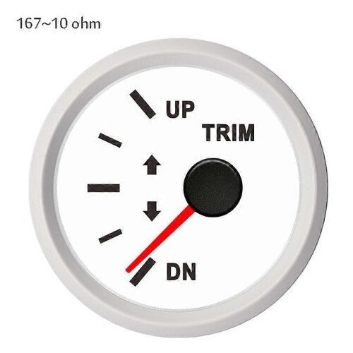 Μετρητής ισορροπίας 52 χιλιοστών 9-32V κάτω, αδιάβροχος, μετ