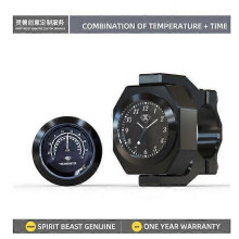 SPIRIT BEAST Motorfietsaccessoires Thermometer Motocross-accessoires Aangepaste lichtgevende elektronische