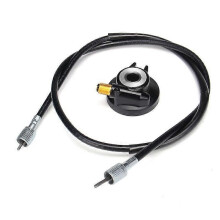 1 set universal motorcykel 12 mm skoter hastighetsmätare växelledning hastighetsmätarkabel passar för
