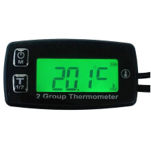 Industria Digitale 2 Temperatuurmeter Thermometer Temperatuurmeter Voor Dirt Pit Bike Motorfiets Dirt