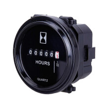 12 V 24 V 36 V Betriebsstundenzähler für Marine-Bootsmotoren, 5,1 cm, für Moto-LKW, mechanischer Betriebsstundenzähler,
