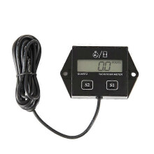 Induktieve LCD Batterij Vervangbare Toerenteller för gasmotor Crossmotor Motorfiets ATV Motocross