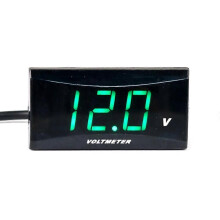 Μετρητής τάσης βολτόμετρου DC 9V-150V για ηλεκτρική μοτοσι