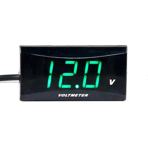 Μετρητής τάσης βολτόμετρου DC 9V-150V για ηλεκτρική μοτοσι