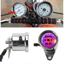 Dubbla hastighetsmätare med LED-indikatorer passar för Yamaha Virago XV 250 535 700 750 920 1100~31669
