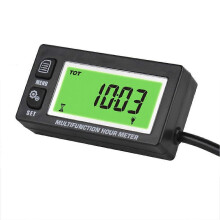 Inductieve temperatuurmeter, thermometer, toerenteller, max. toerenteller, herinneringsurenteller voor