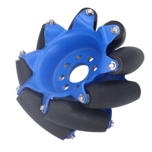 5606-0100-0076 3 po 45 roue omnidirectionnelle, 8TPU