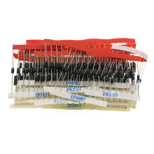 Kit surtido de diodos de 200 piezas: 1N4001-1N5822