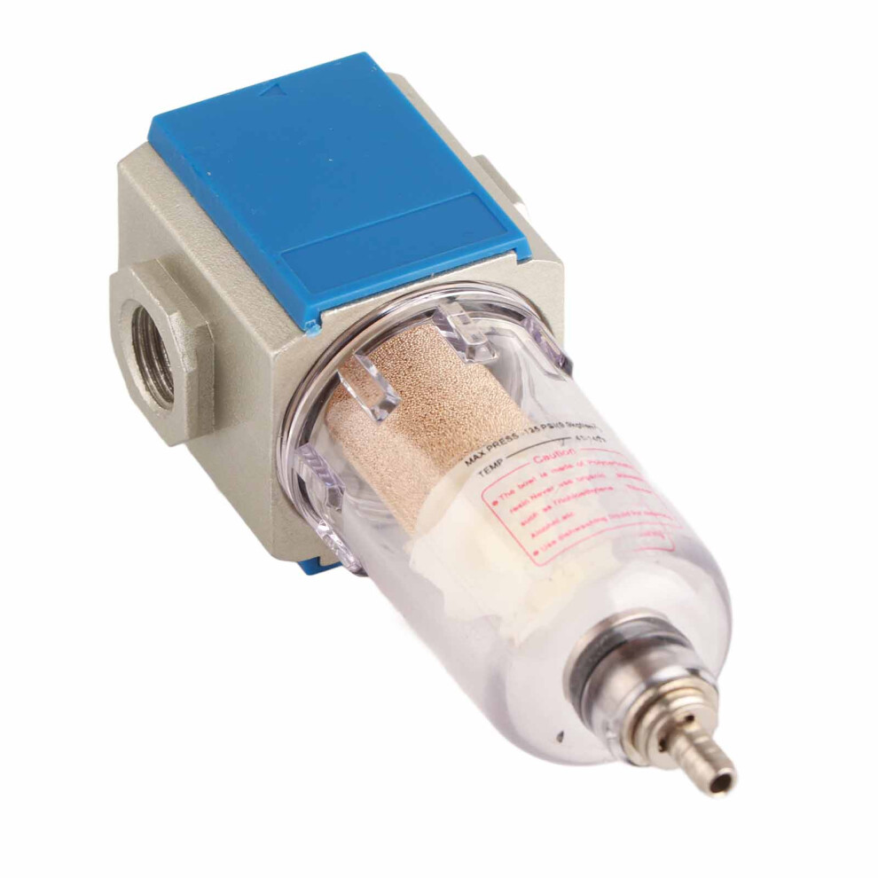 Compressed Air Filter Aluminum Alloy Air Tool Compressors Filters Manual Differential Pressure Automatic Drainagegf200â08 Pt1/4 4641321796089
