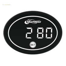 Geüpgradede motorfiets LED-voltmeter/temperatuur en spanning/4-in-1 paneelmeter Dropship~31749