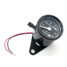 Contachilometri universale per moto DC 12V, tachimetro, contagiri, strumento vintage per rimontaggio,