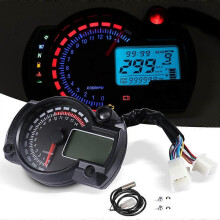 Motorfiets kilometerteller motorfiets accessoires MAX 299 km/u LCD digitale kilometerteller motorfiets