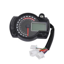 Contagiri per motocicletta Tachimetro digitale Cruscotto Strumenti Indicatore Contachilometri Display