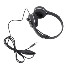 Casque pour enfants à driver de 40 mm, câble de 1,8 m, noir